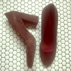 Women’s Brown Suede Heels